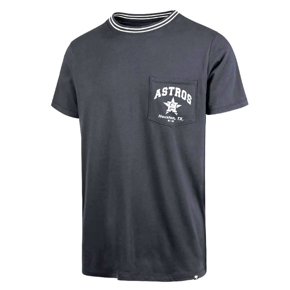 Houston Astros Men's Top Line 47 Stewart Short Sleeve T-Shirt in Navy Medium $45 - Picture 1 of 4